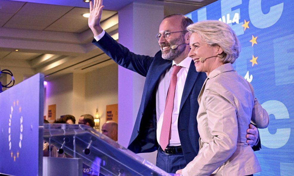Manfred Weber i Ursula von der Leyen