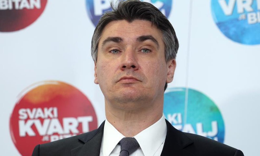 Zoran Milanović presica nakon izborne noći