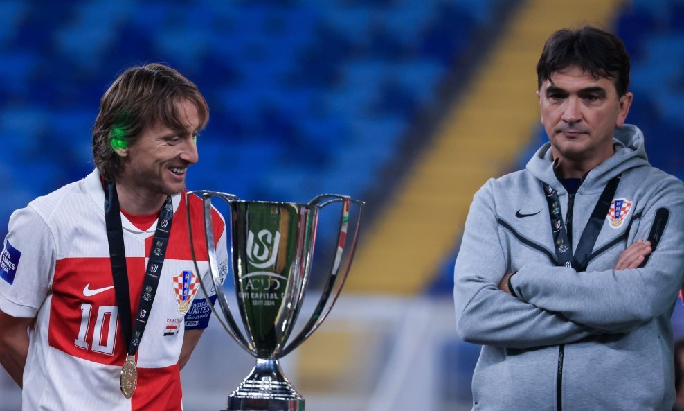 Luka Modrić i Zlatko Dalić