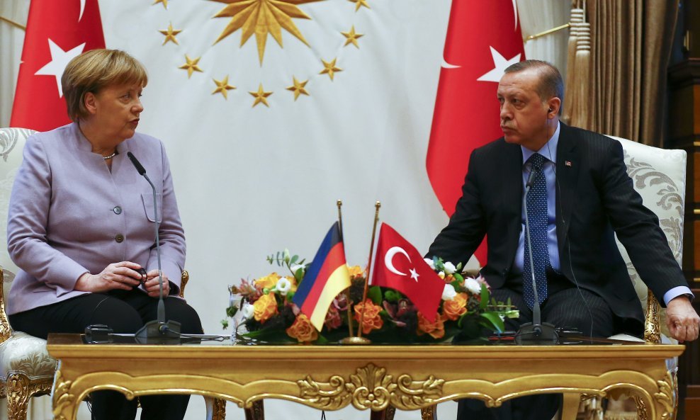 Angela Merkel i Tayyip Erdogan