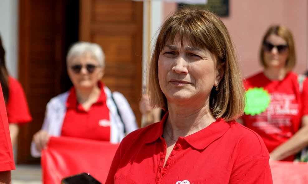 Božica Žilić, predsjednica SOMK-a