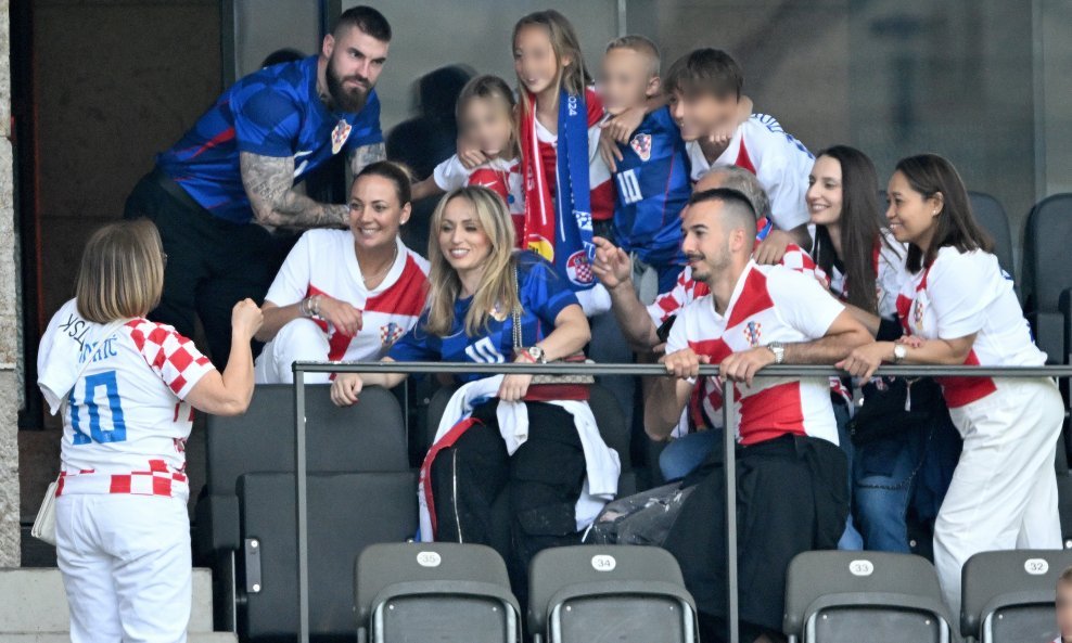 Obitelj Luke Modrića na stadionu u Berlinu