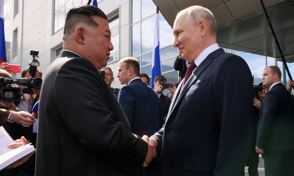Kim Jong-un i Vladimir Putin