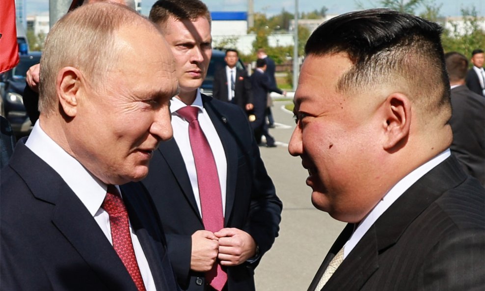 Kim Jong-un i Vladimir Putin