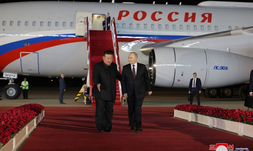 Kim Jong Un i Vladimir Putin
