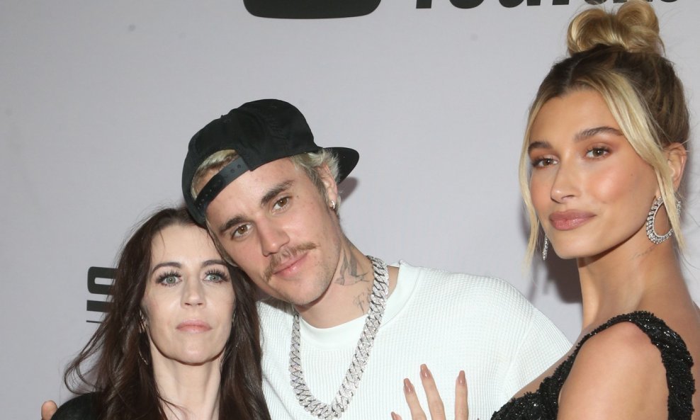 Hailey Bieber, Justin Bieber i Pattie Mallette