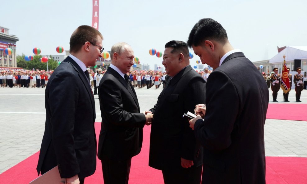 Vladimir Putin i Kim Jong-un