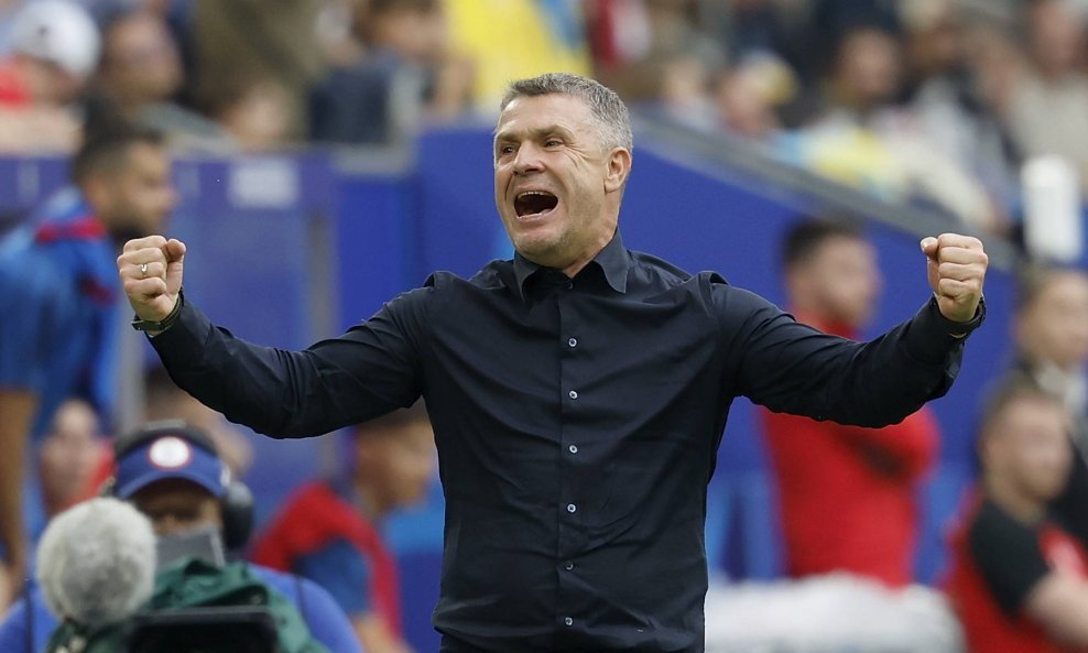 Serhij Rebrov - izbornik ukrajinske nogometne reprezentacije