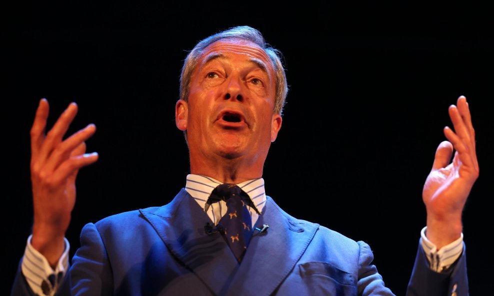 Ilustracija/Nigel Farage