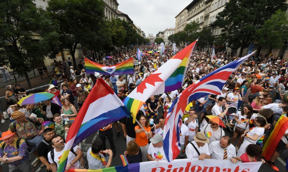 Parada ponosa u Budimpešti 2024.
