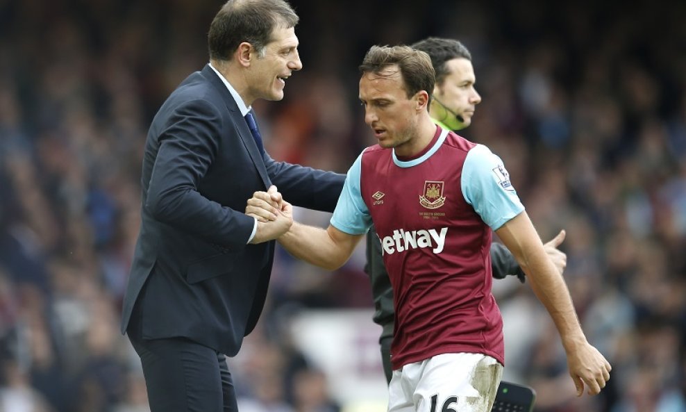 Slaven Bilić i  Mark Noble