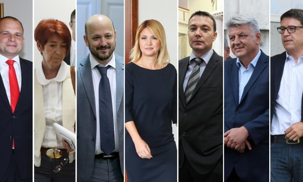 Siniša Hajdaš Dončić, Spomenka Avberšek, Gordana Maras, Milanka Opačić, Arsen Bauk, Zlatko Komadina, Željko Jovanović