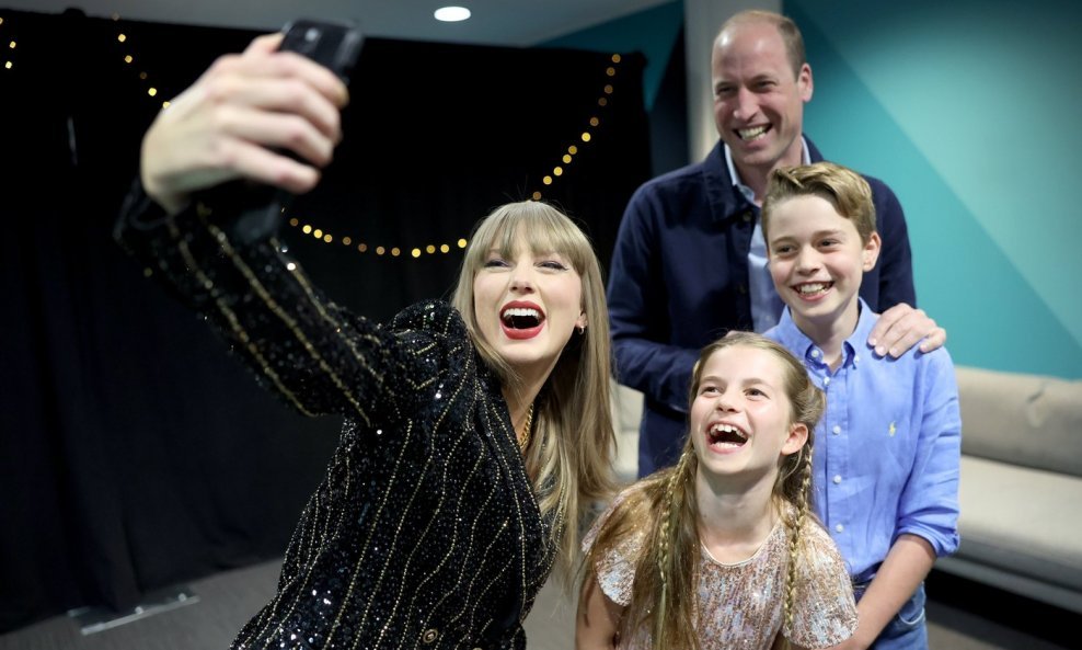 Taylor Swift, princ William, princ George i princeza Charlotte