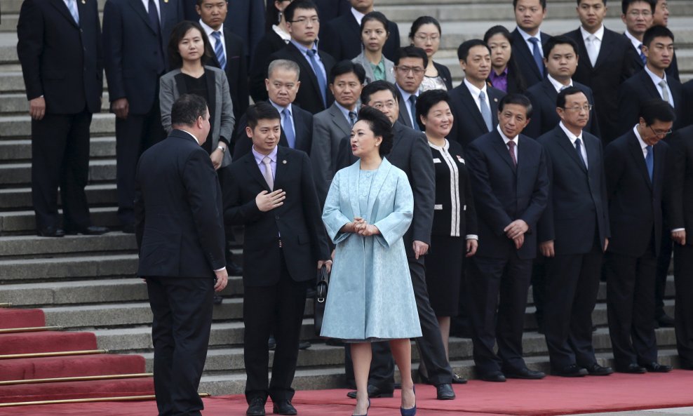 Jakov Kitarović i Peng Liyuan