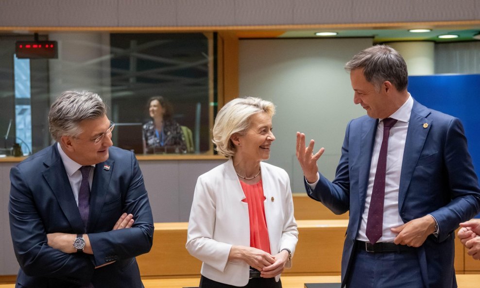 Andrej Plenković i Ursula von der Leyen