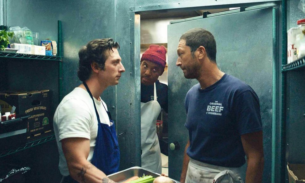 Jeremy Allen White (Carmy) i Ebon Moss-Bachrach (Richie) u seriji 'The Bear'