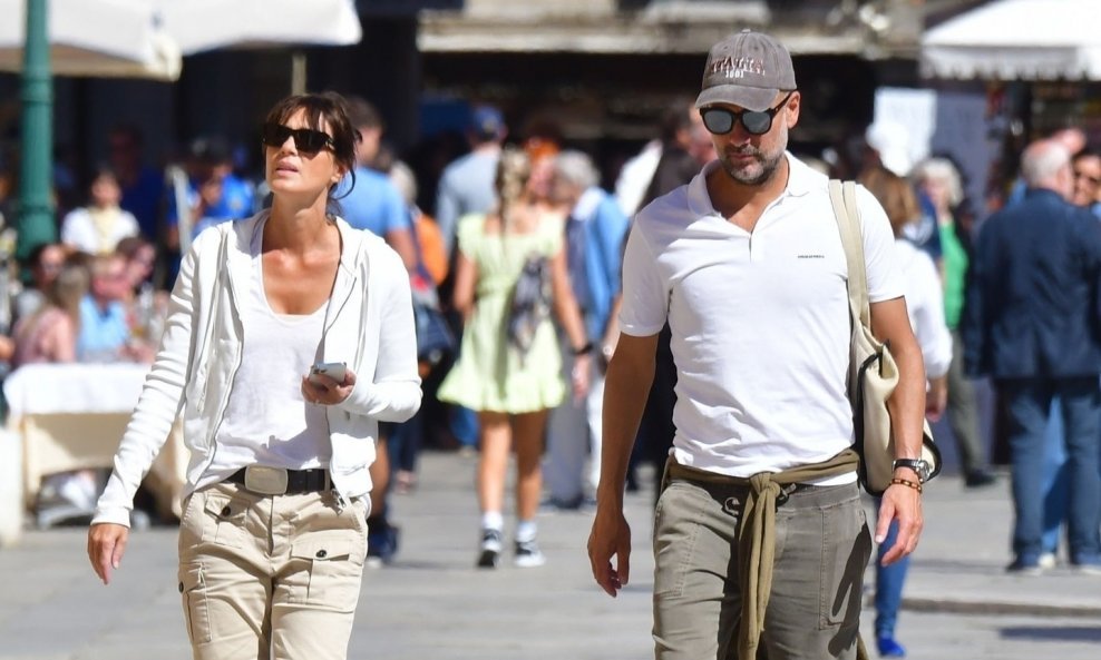 Pep Guardiola i Cristina Serra