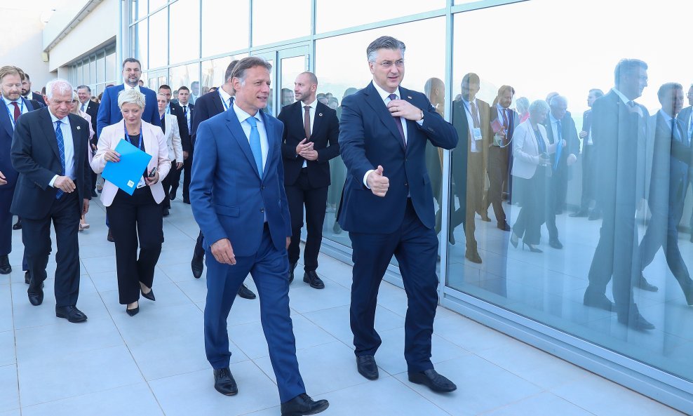 Goran Jandroković i Andrej Plenković
