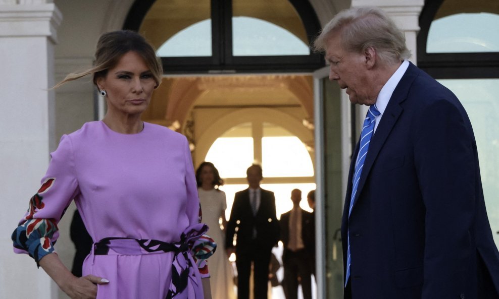 Melania i Donald Trump