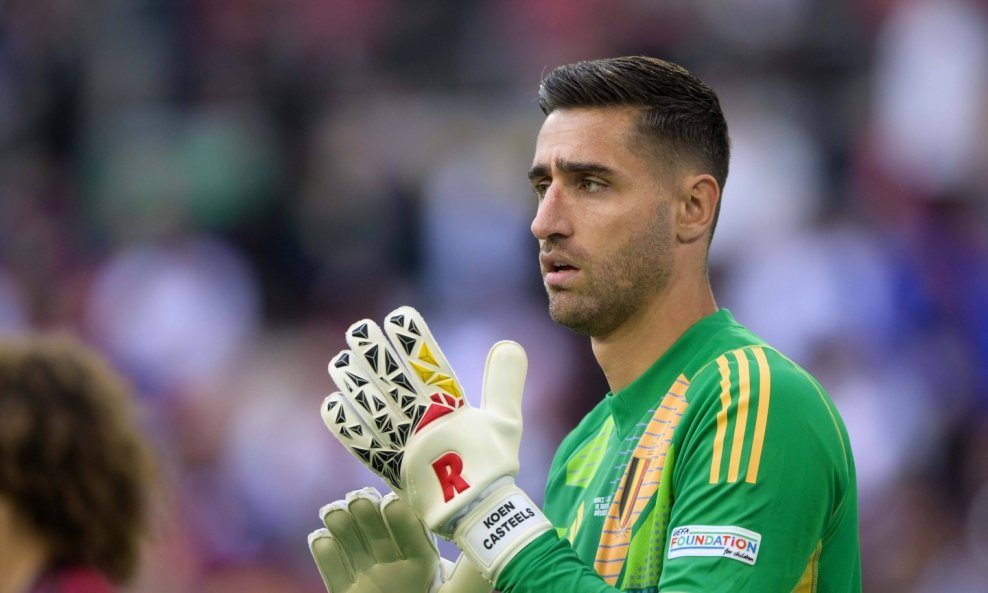 Koen Casteels . golman belgijske nogometne reprezentacije