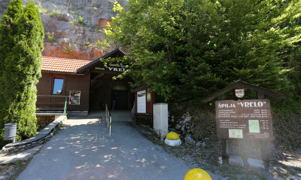 Špilja Vrelo, općina Fužine