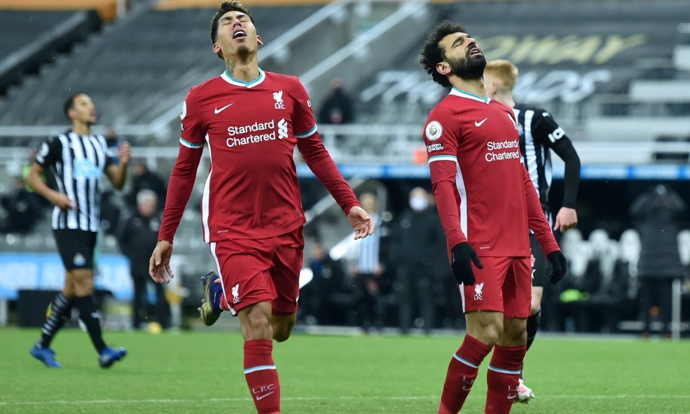Roberto Firmino i Mohamed Salah
