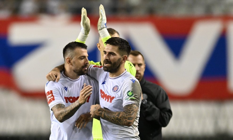Aleksandar Trajkovski (lijevo) i Marko Livaja
