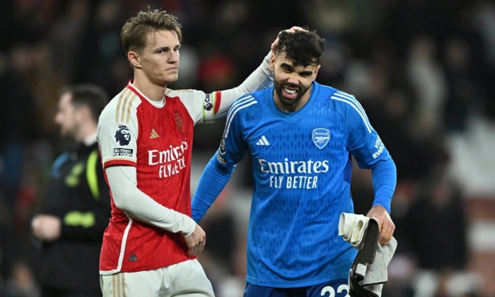 Martin Ødegaard i David Raya