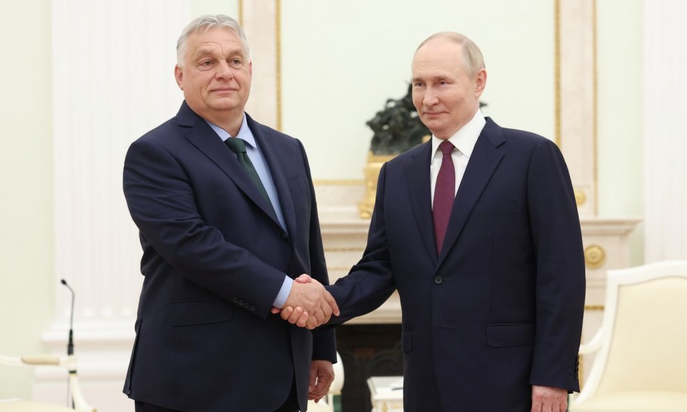 Viktor Orban i Vladimir Putin