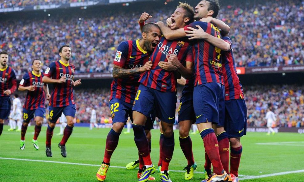 Neymar i Barcelona slave