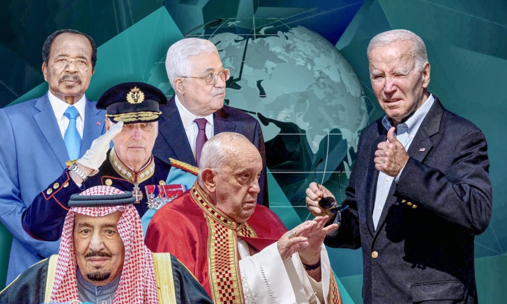 Biya, Harald, Abbas, Biden, Salman i Franjo