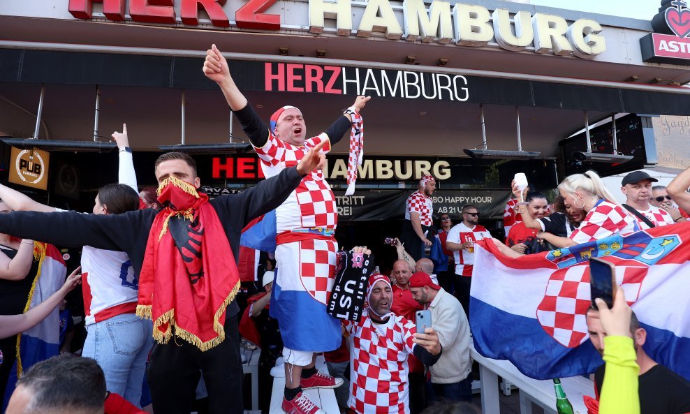 Hrvatski navijači u Hamburgu, Njemačka