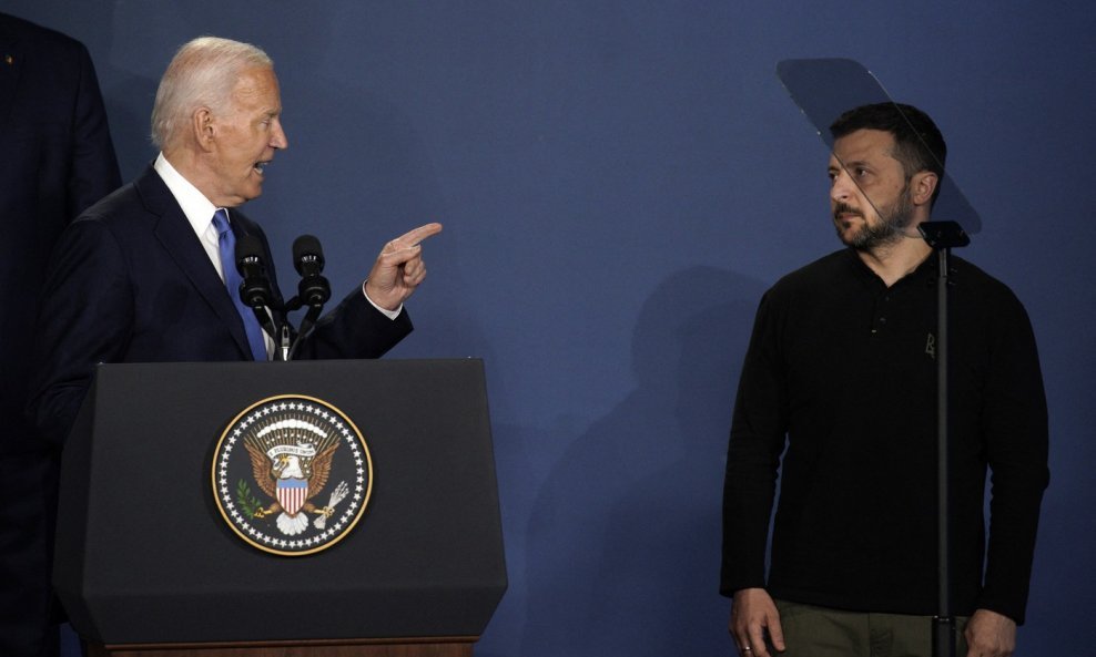 Biden i Zelenski