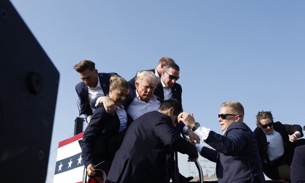 Donald Trump nakon pucnjave