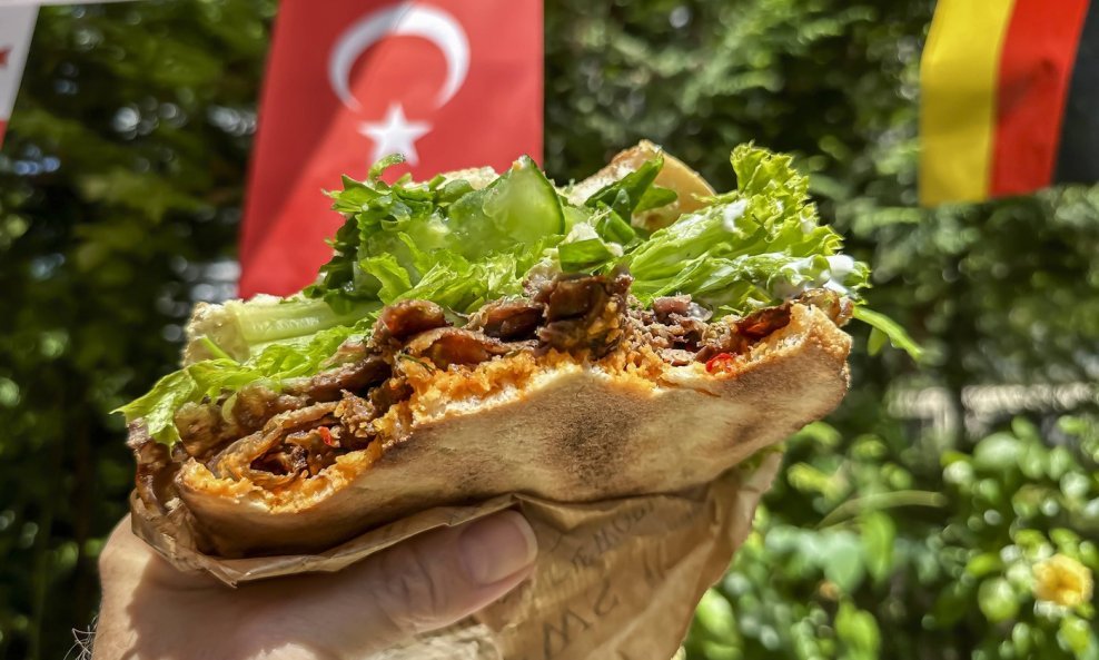 Kebab - ilustracija