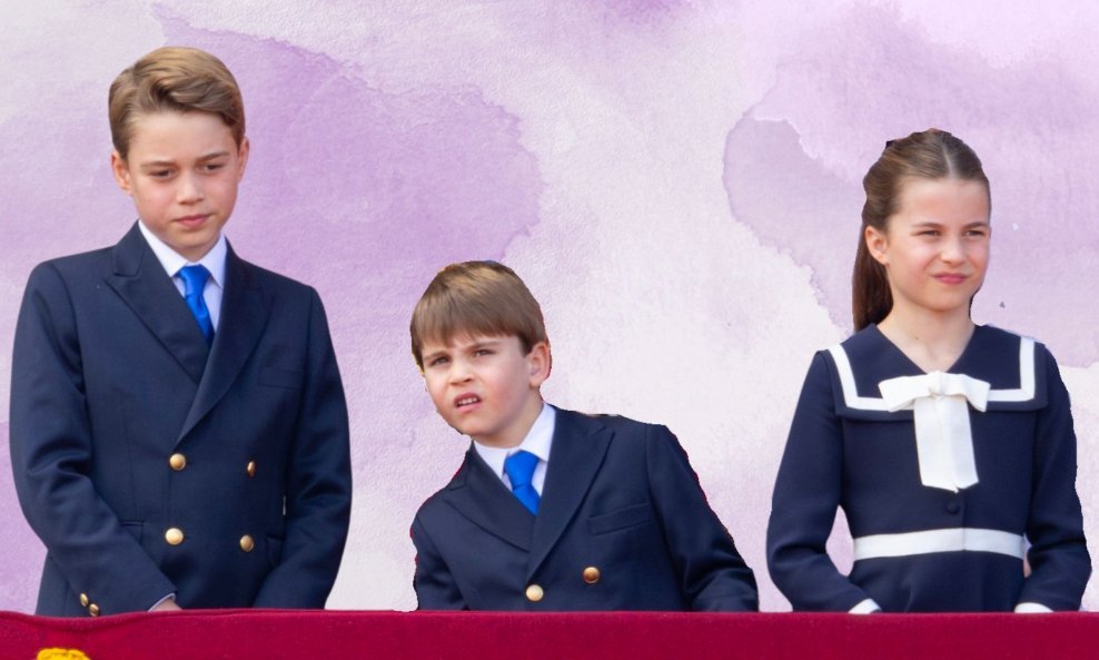 Princ George, princ Louis i princeza Charlotte