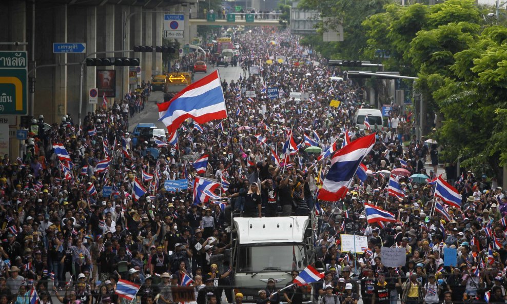 Prosvjed u Tajlandu