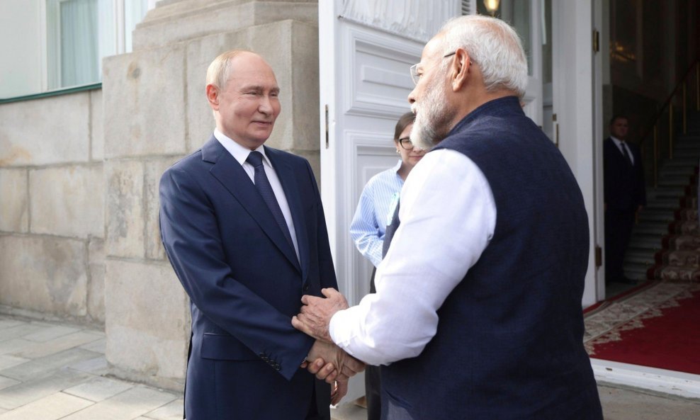 Vladimir Putin i Narendra Modi
