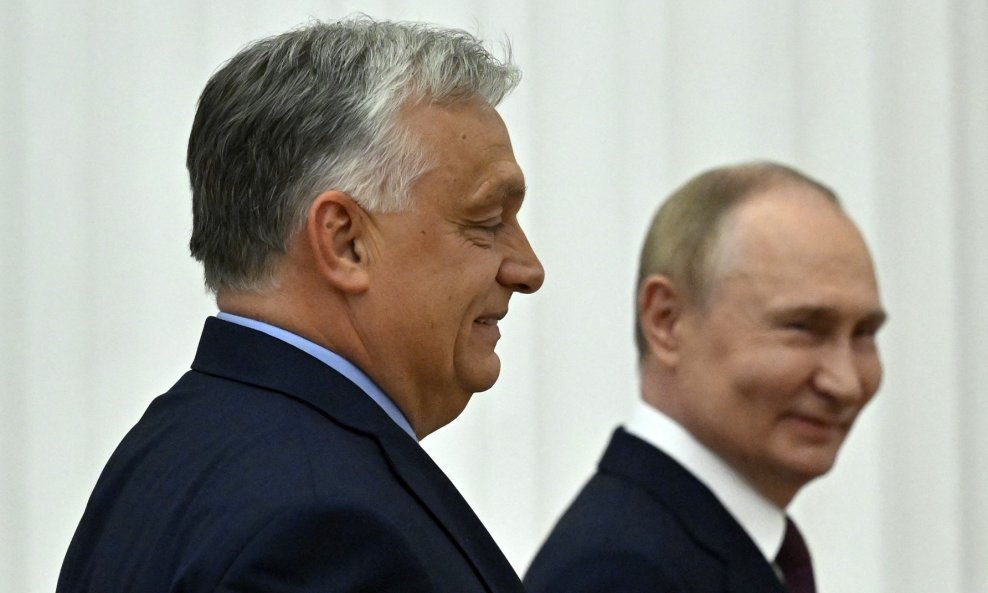 Viktor Orban i Vladimir Putin