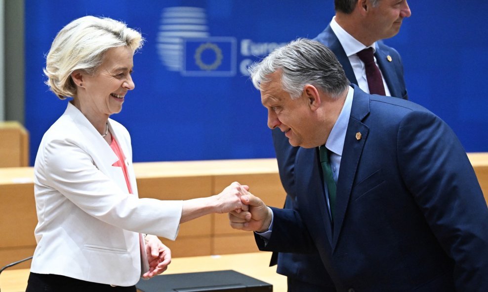 Ursula von der Leyen i Viktor Orban