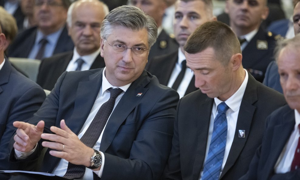 Andrej Plenković i Ivan Penava