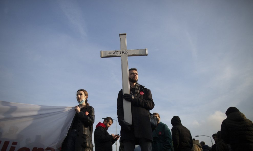 Prosvjed protiv rudnika litija u Srbiji