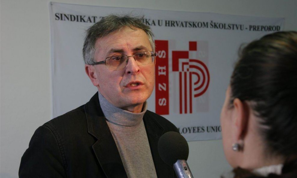 Predsjednik Sindikata Preporodc Željko Stipić