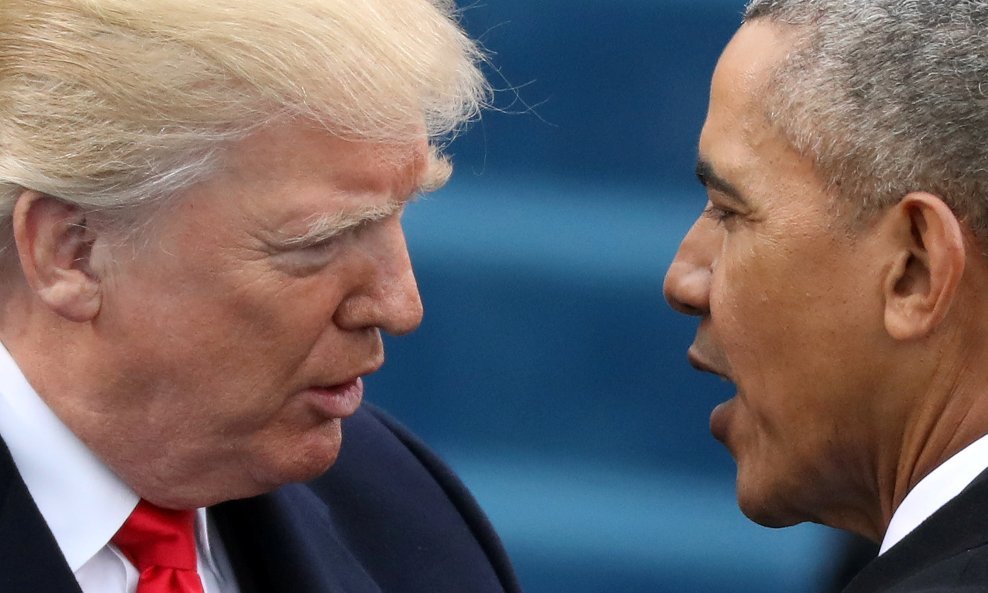 Donald Trump i Barack Obama