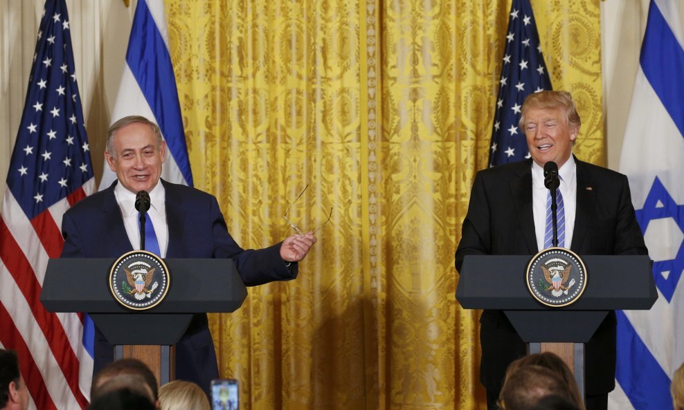 Benjamin Netanyahu i Donald Trump