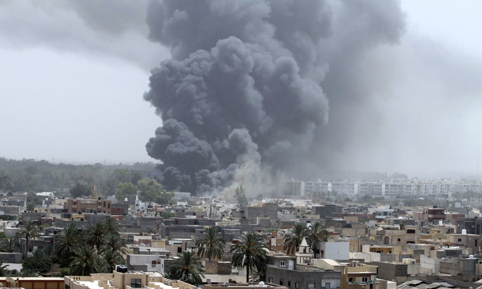 Libija - Bombardiranje Tripolija