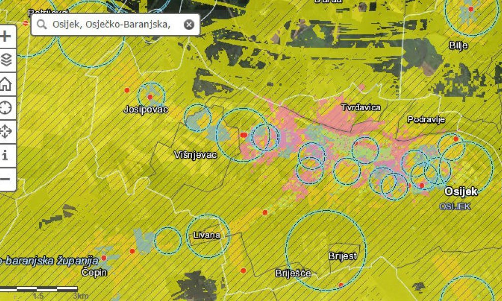 hakom interaktivna karta broadband