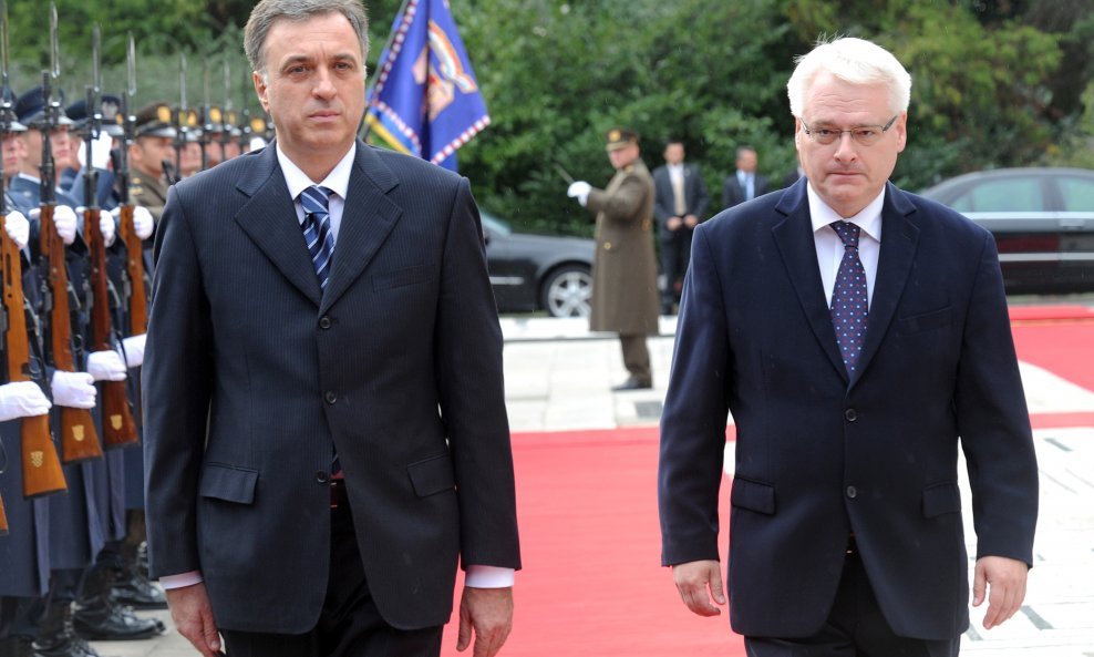 Filip Vujanović i Ivo Josipović