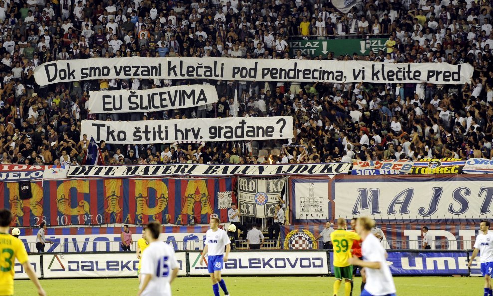 Hajduk - Žilina, Torcida