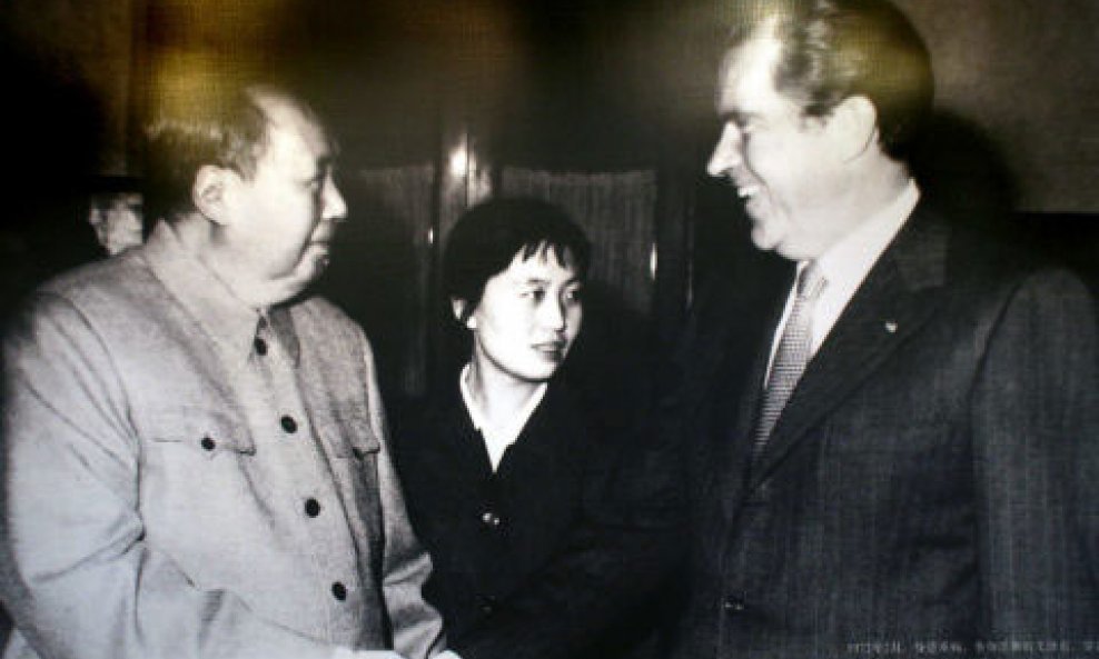 Richard Nixon i Mao Cetung